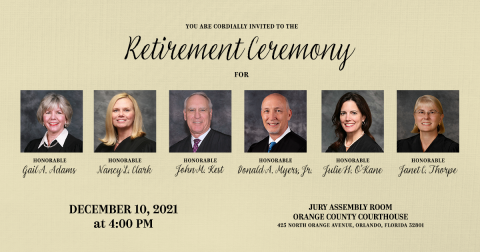 Retirement Ceremony